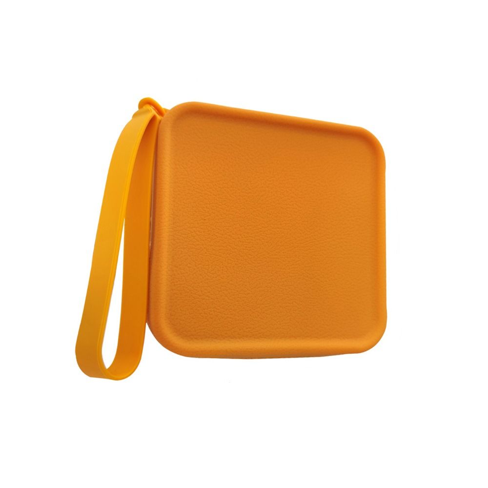 Mini Silicone Square Coin Purse Solid Color Small Item Bag Cute   Men