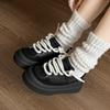 Autumn new casual sports shoes platform heightening couple board shoes bread shoes