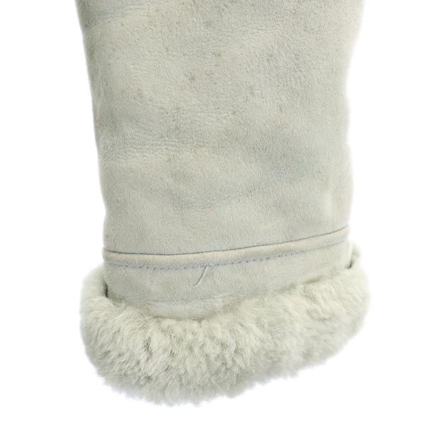 HYSTERIC Long Sleeve Mouton Leather Coat FREE Sheepskin Fur Lining Hood Women Used