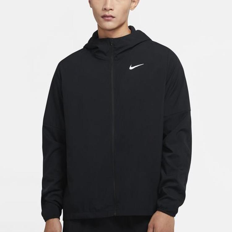 Nike Windrunner Solid Weave Running Hooded Jacket Men Jackets Black CU5354-010