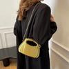 Acrylic Solid Texture Shape Women's Shoulder Bag Advanced Luxurious Daily Matching Handbag Summer New Style Sweet Crossbody Bag