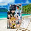 Proof Beach Towel with a Genshin Impact Characters Pattern - Soft,absorbent,quick-drying,machine Washable - Perfect for Swimming,camping,bathing
