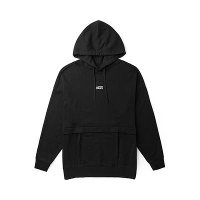 Vans Φούτερ με λογότυπο, χαλαρή εφαρμογή, Unisex, Μαύρο, VN000BYNBLK