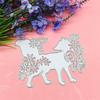 Flower Foxes Metal Cutting Dies DIY Stamp Embossing Scrapbooking Decoration
