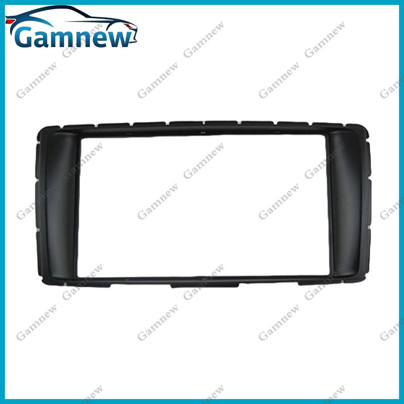 7 Inch 2DIN Car Fascia Radio Panel For Toyota Vigo Hilux Fortuner 2011-2015 Frame Kit Install Facia Face Plate