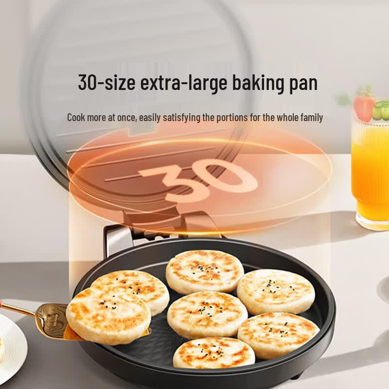 Midea 30cm Electric Pancake & Griddle with Dual Heating