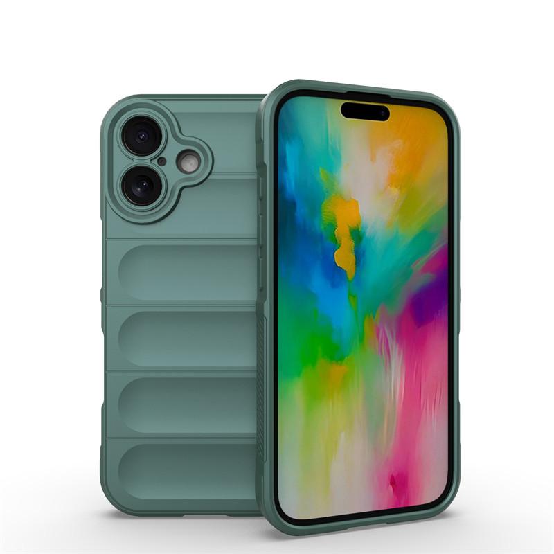 For iPhone 16 Case iPhone 16 Plus 16 Pro Plus Cover Funda Shockproof Silicone TPU Protective Phone Back Cover For iPhone 16