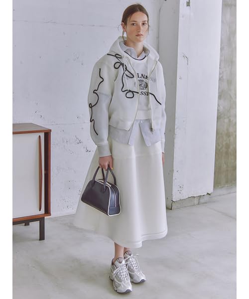 Emi Sheer Cardboard 13WFS254077 Women's Skirt,