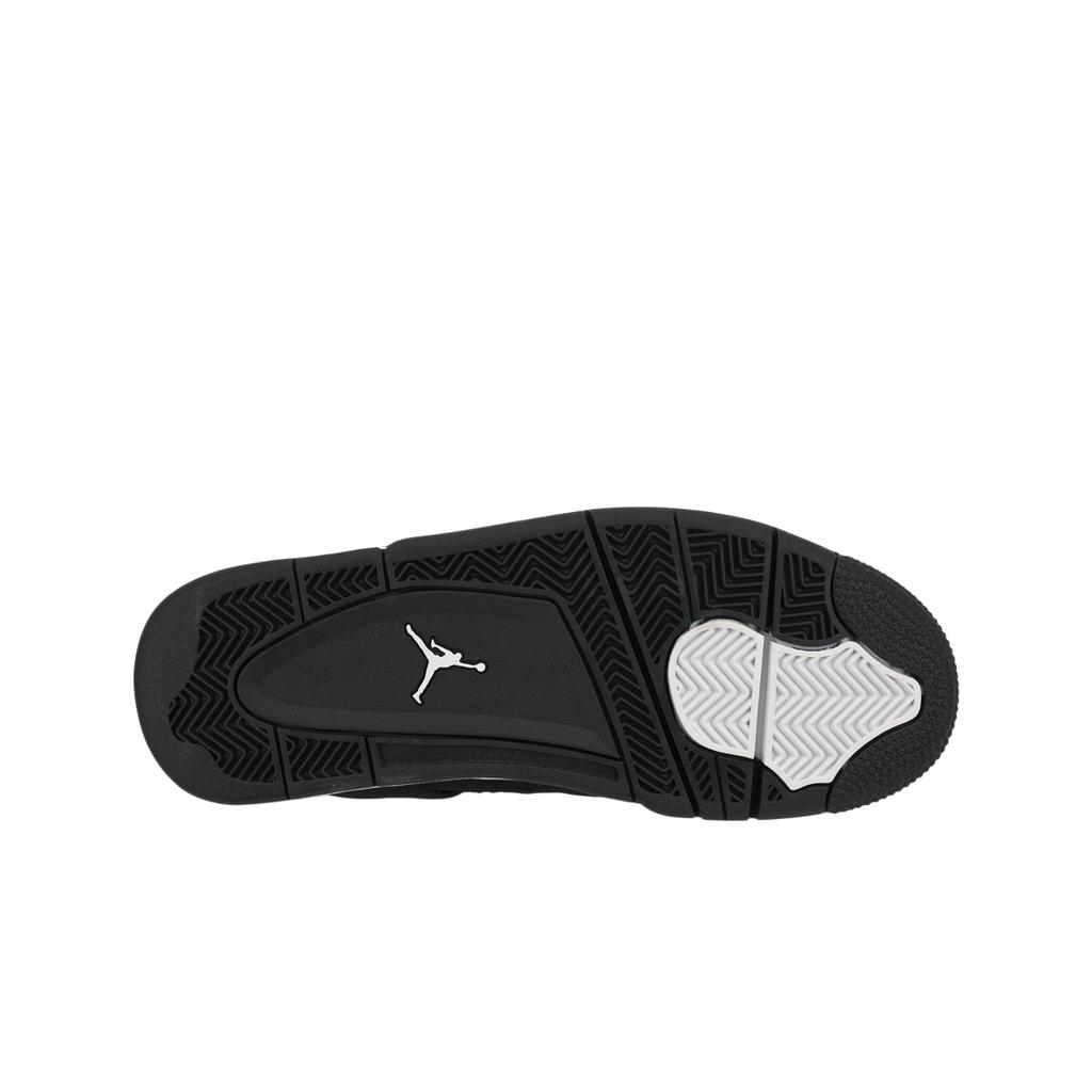 Air Jordan 4 Retro White Thunder Sneakers Unisex Nere FQ8138-001