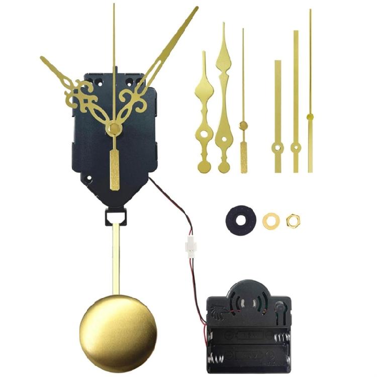 Craft Ready Quartzs Pendulums Clock Kits with Musical Chimes and Hand Styles for Clocks