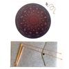 Copper Dowser - 2 Pieces Dowsing Rods + Dowser Pendulum + Fortune Teller Mat For Divination Measurement & Analysis Instruments
