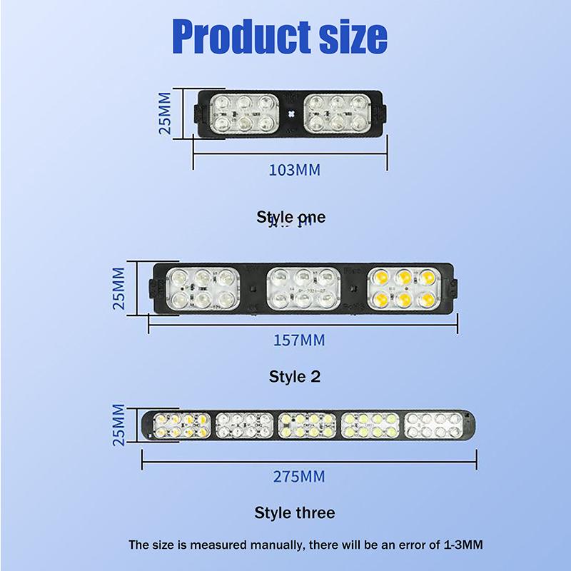 Functional and Decorative LED Side Light for Trucks, Motorcycles, Vans and Offroad Vehicles.