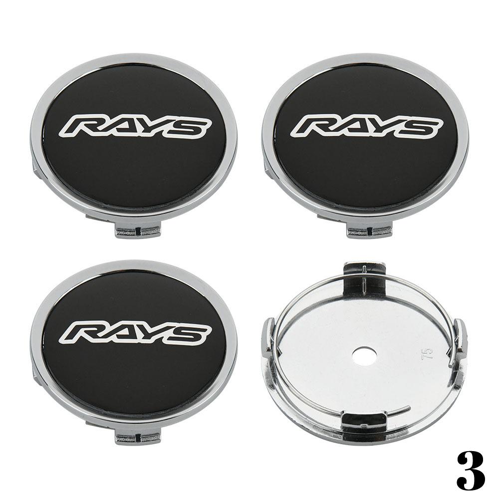 Wheel Center Cap 61mm VOLK RAYS Emblem 65mm 68mm Wheel Cover Hub Cap 69mm 74mm 75mm 76mm Car Rim Tire Accessories