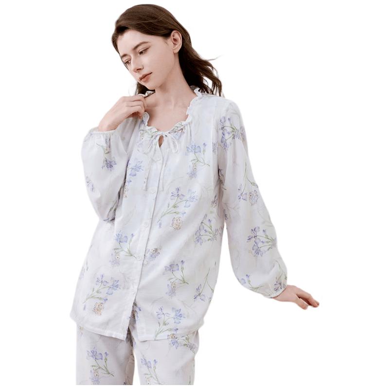 Joyncleon Bamboo Fiber Maternity & Nursing Pajamas XXL