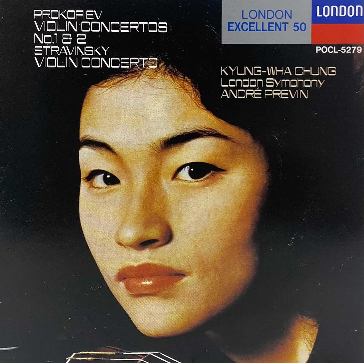 

CD KYUNG-WHA CHUNG, PROKOFIEV, STRAVIN - Prokofiev: Violin Concerto No. 1 POCL5279 Japan ObiClassical Used