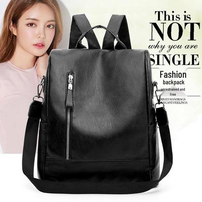 2025 Anti-Theft Waterproof Leather Backpack - Large, Durable, Fashionable, and High-End