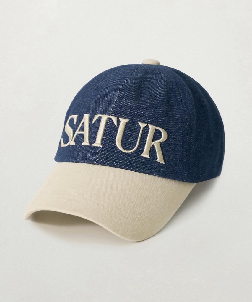 Seteo Vintage Casual Volume Embroidered Ball Cap Blue