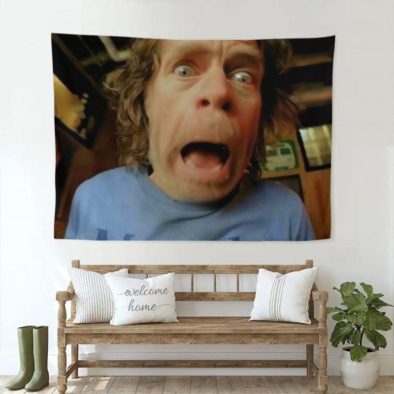 Shocking Men's Fun Meme Tapestry, Wall Hanging Cloth, Funny Bedroom Dormitory Apartment Home Wall Decoration
