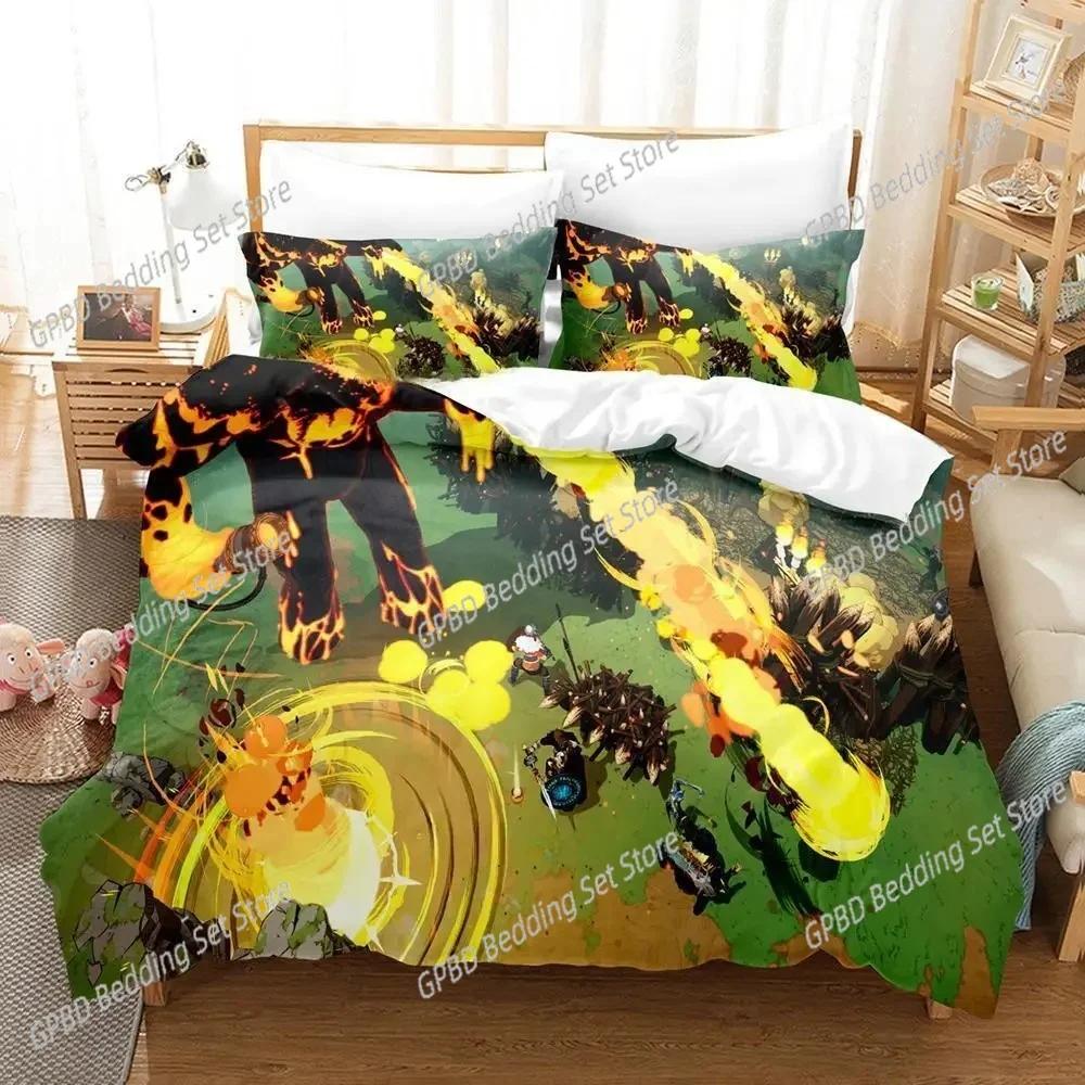 

Tribes of Midgard Beding Set For Bedrom Soft Modern Bedspreads Comefortable Children Kids Soft Duvet Cover Comfortable Quilt Cover And Pilowcase 135*200cm Eu-Single