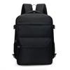 Versatile Wear-Resistant Business Laptop Backpack with Wet/Dry Separation & Trolley Sleeve
