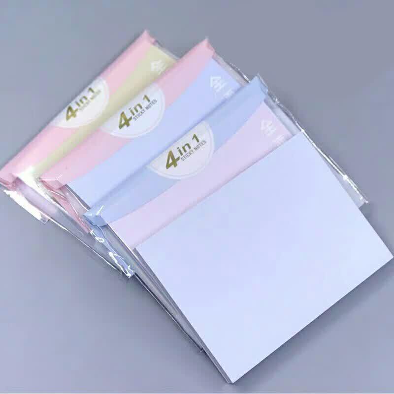 M&G 3x4 Self-Adhesive Sticky Notes, 80 Pages