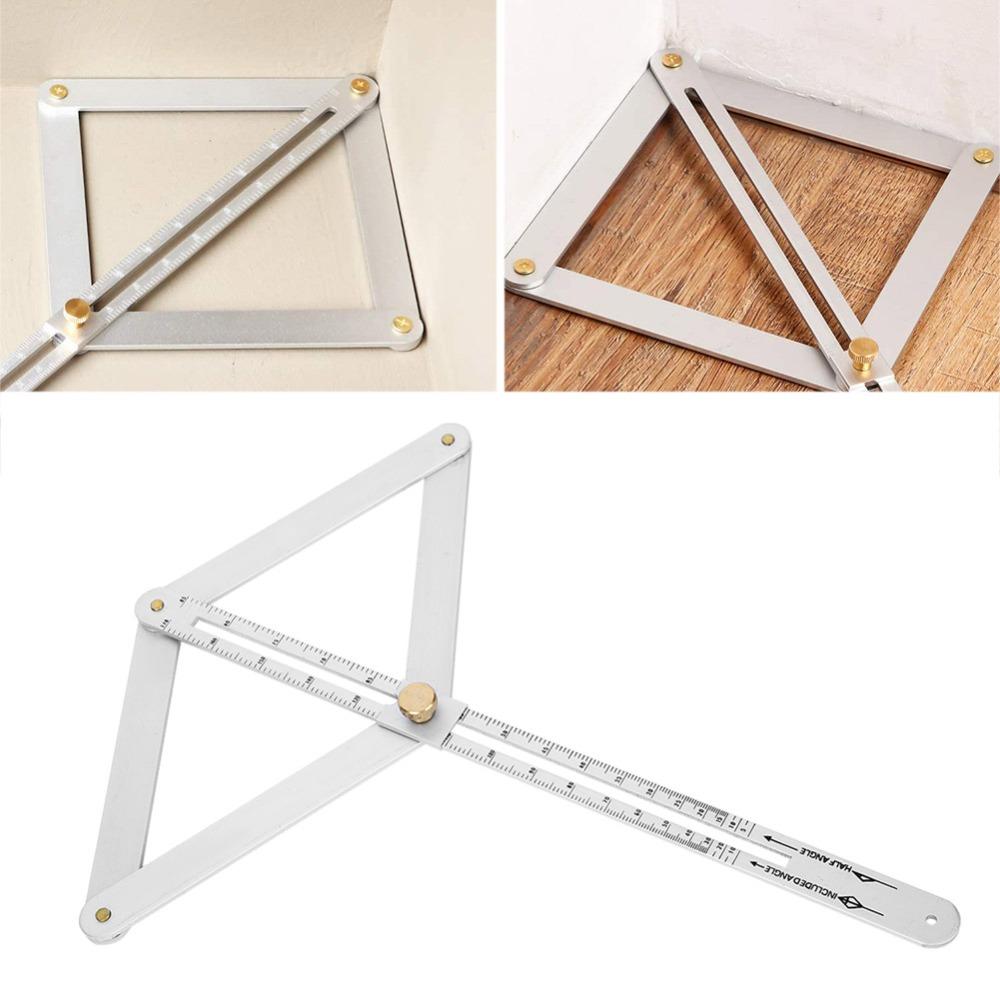 0-170° Measuring Range Corner Angle Finder Goniometer Ruler  For Woodworking and Construction