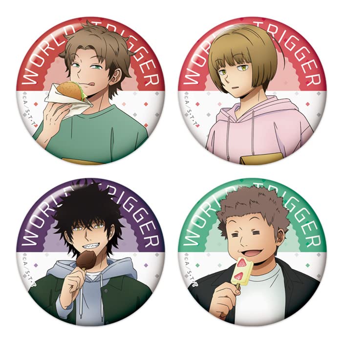 World Trigger Original Trading Badge Daily Life 10 Pieces In 1 Box Ver. Vol.2