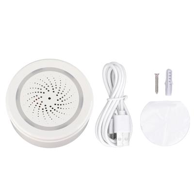 Siren Alarm App Control 90db Wireless Impact Resistant Sound Light Alarm for TUYA for Home