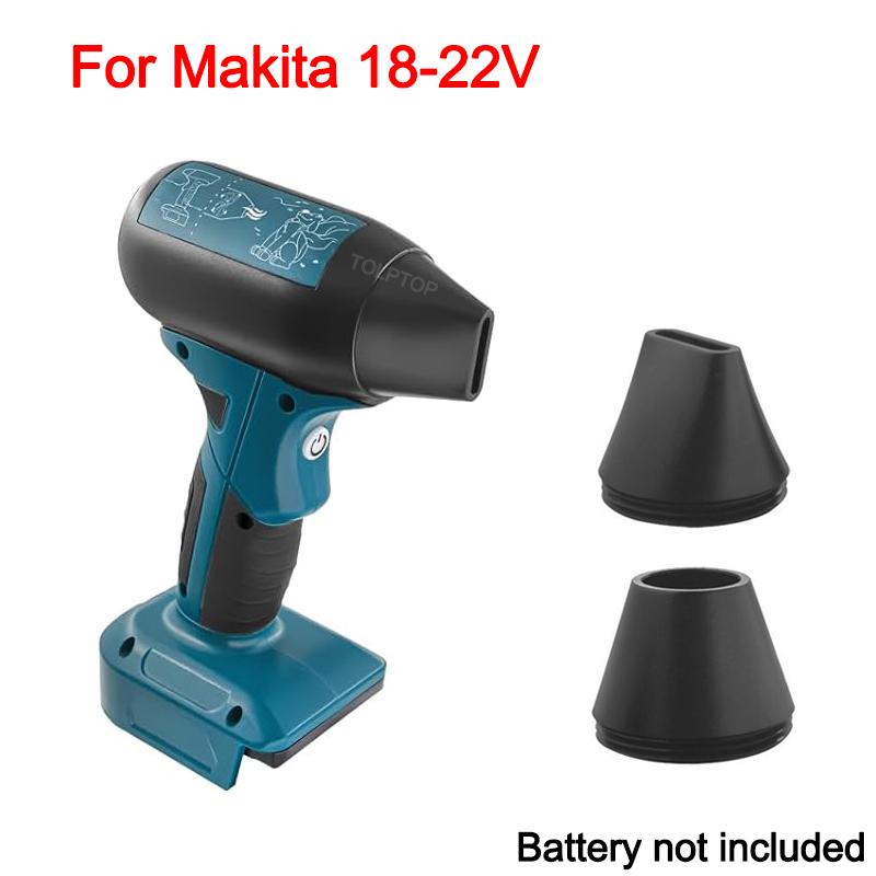 Cordless Air Blower Dusting Machine Multifunction Dust Blower Inflator 130000RPM Turbo Jet Fan For Makita 18V Li-ion Battery