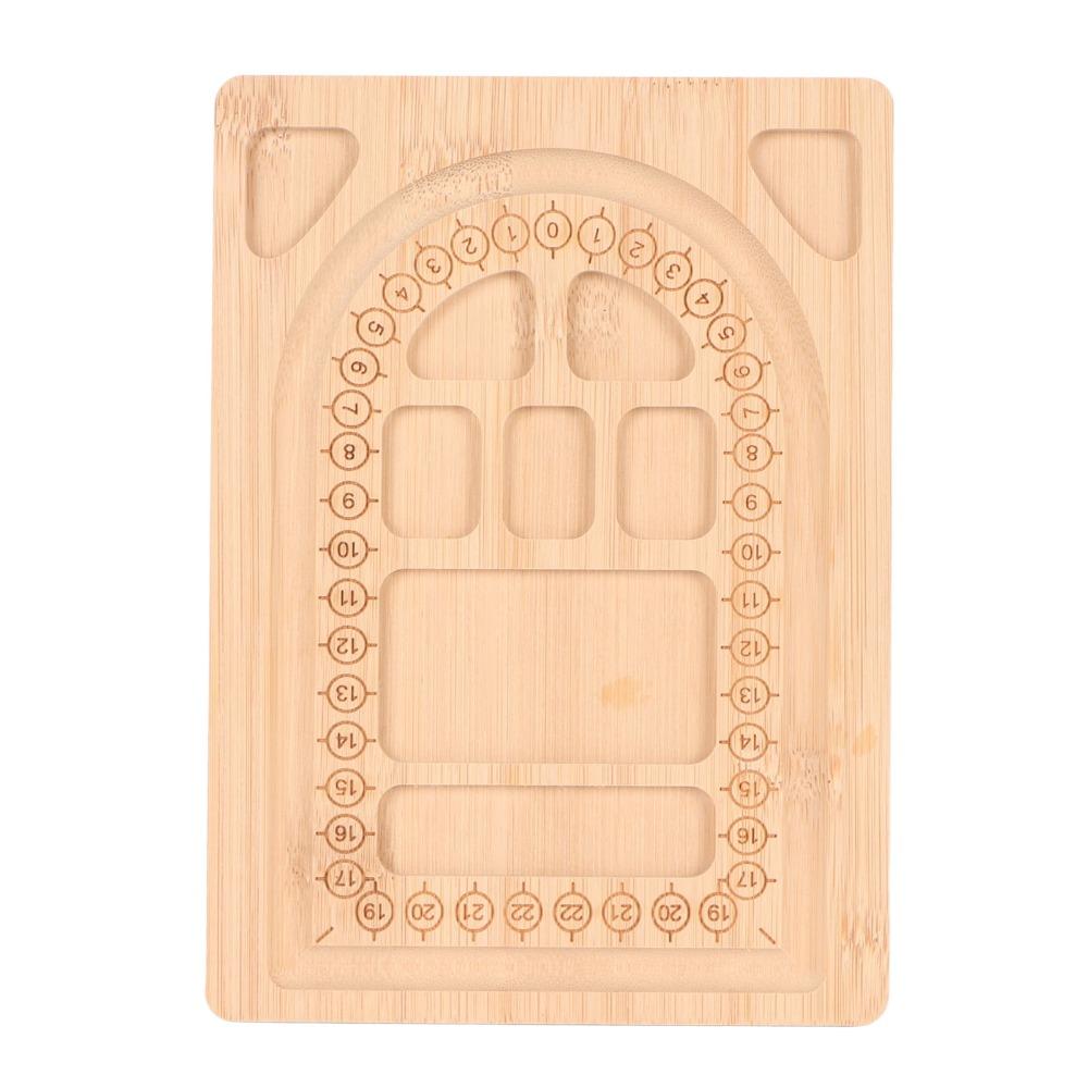 Position Markers Beading Tray Wood Bracelet Design Template Durable Bead Board  For Necklace Making