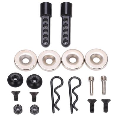 Metal Alloy RC Strong Magnetic Car Shell Column for AXIAL SCX10 90046 90047 1 10 RC Car Parts