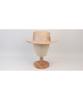 Yunibeosyeolkemiseuteuli Ivory Line Bau Flat Fedora Panama Hat