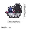 Cute Stitch Patches On Clothes Cartoon Black Cat Embroidered Patches Dogs Badges Iron On Patch DIY Clothing Accessories