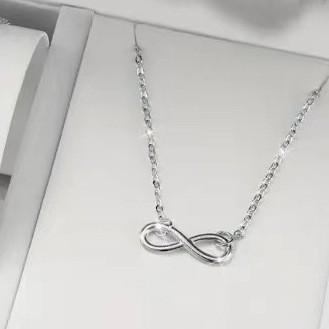 European and American simple jewelry lucky number 8 infinite love bracelet women's classic popular jewelry