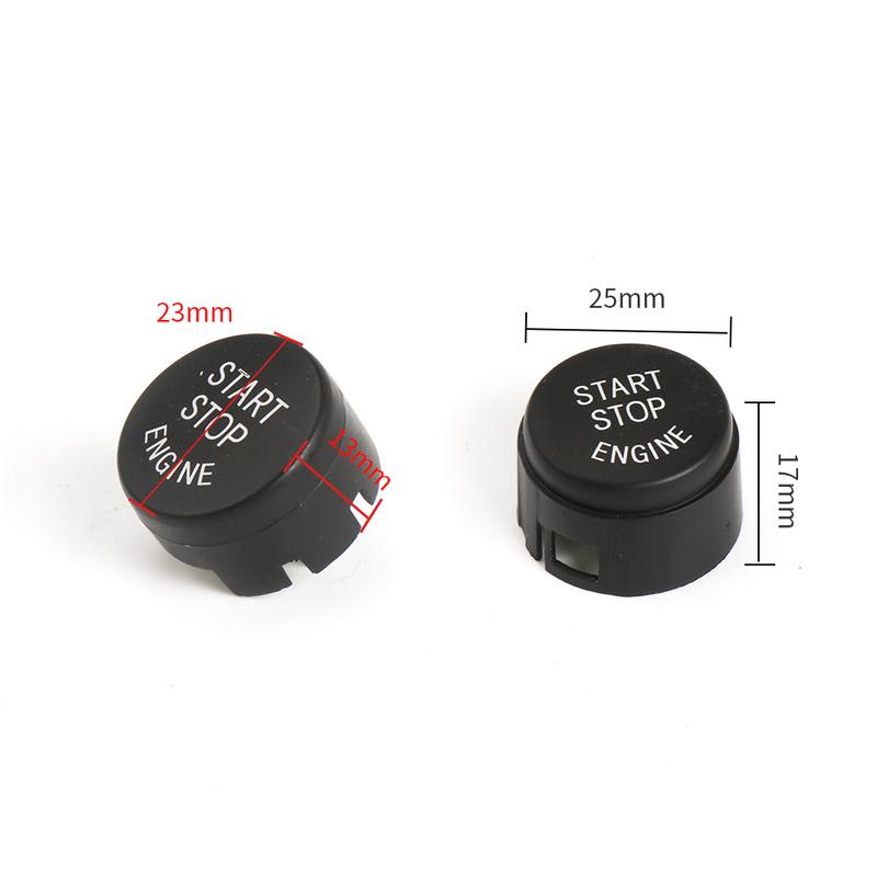 Car Engine START Button Replace Cover STOP Switch Accessory Key Decor for BMWF10/F18 F07/F02 F25/F12 F15/F16 F20/F30/F35/G38