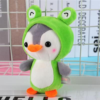 (H0826)13 cm kreative niedliche Cartoon-Pinguin-Puppe, Plüschtier, niedliche weiche Puppe, Heimdekoration, lustige Geschenke für Jungen und Mädchen