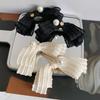 .1/2Pcs Pearl Bow Hair Accessories Clip Girly Temperament Sweet Hair Clip Duckbill Clip Side Bangs Clip Pearl Hair Clip