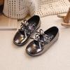 Scarpe da Principessa con Fiocco Autunno 2025: Dolce, Luminoso Pelle Stile Coreano per Bambine
