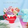 Ballpoint Pen Set of Cute Lollipop Gel Popular As a Small Gift for School Office School Writing and Small 8. Pens. Entrance, Kindergarten,