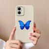 For Samsung Galaxy A06 Phone Case Heart-Butterfly Funda For Samsung A 06 Back Cover Camera Protection Liquid Silicone Bumper