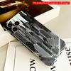 Urban Skyline Black & White Cityscape Design All Inclusive Film Hard Phone Case, Compatible with iPhone 18 Pro Max 17 16 15 14 13 12 11
