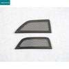 Compatible with Porsche Panamera: Black Titanium Stainless Steel Interior Speaker Grille
