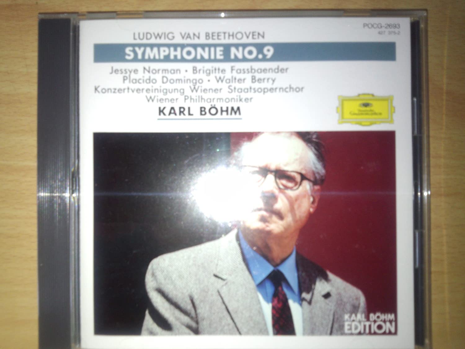 

CD WIENER PHILHARMONIKER - Beethoven: Symphony No. 9 POCG2693 Japan ObiClassical Used