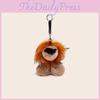 Pendant Plush Lion Bag Decoration Cartoon Animal Doll Keychain Gift Holiday