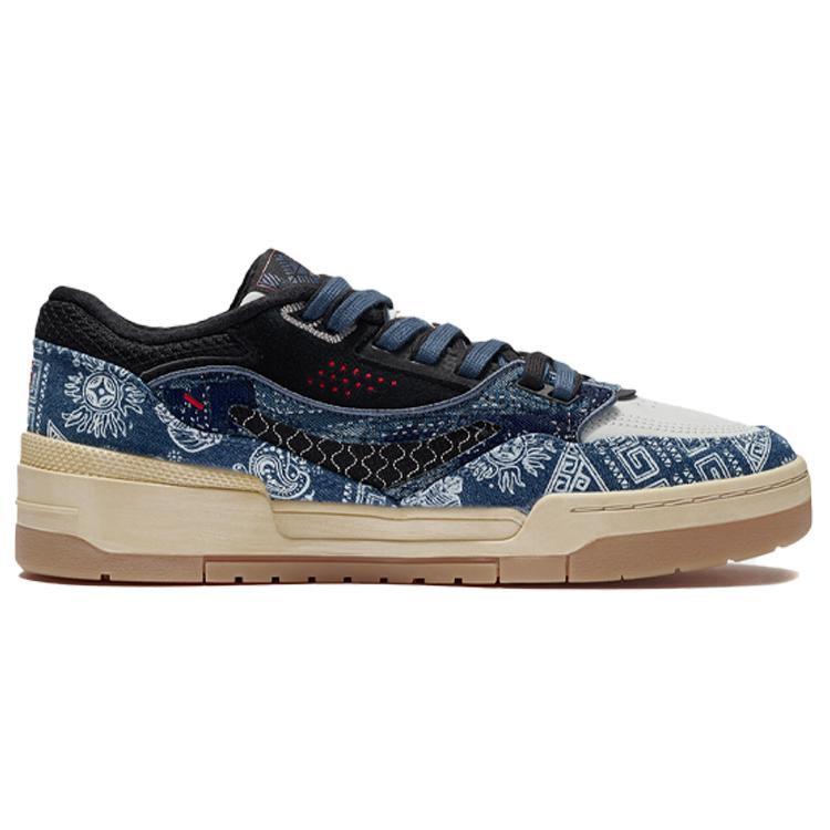 Li Ning 001 BTC Earning Money Every Day Textile, Leather Slip Resistant, Abrasion Resistant, Lightweight Low top AGCS021-1