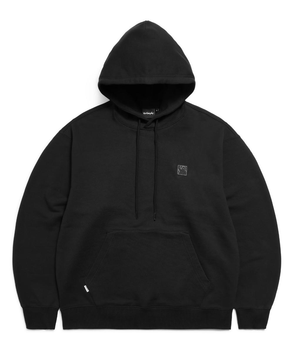 Mark Gonzales Shmu Wappen Sweat Hoodie - Black Black/090