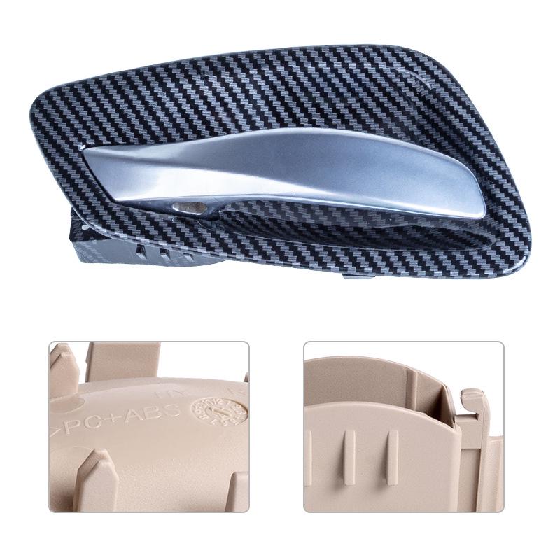 BMW 3 Series E90-E94 Carbon Fiber Door Handle & Bowl Set