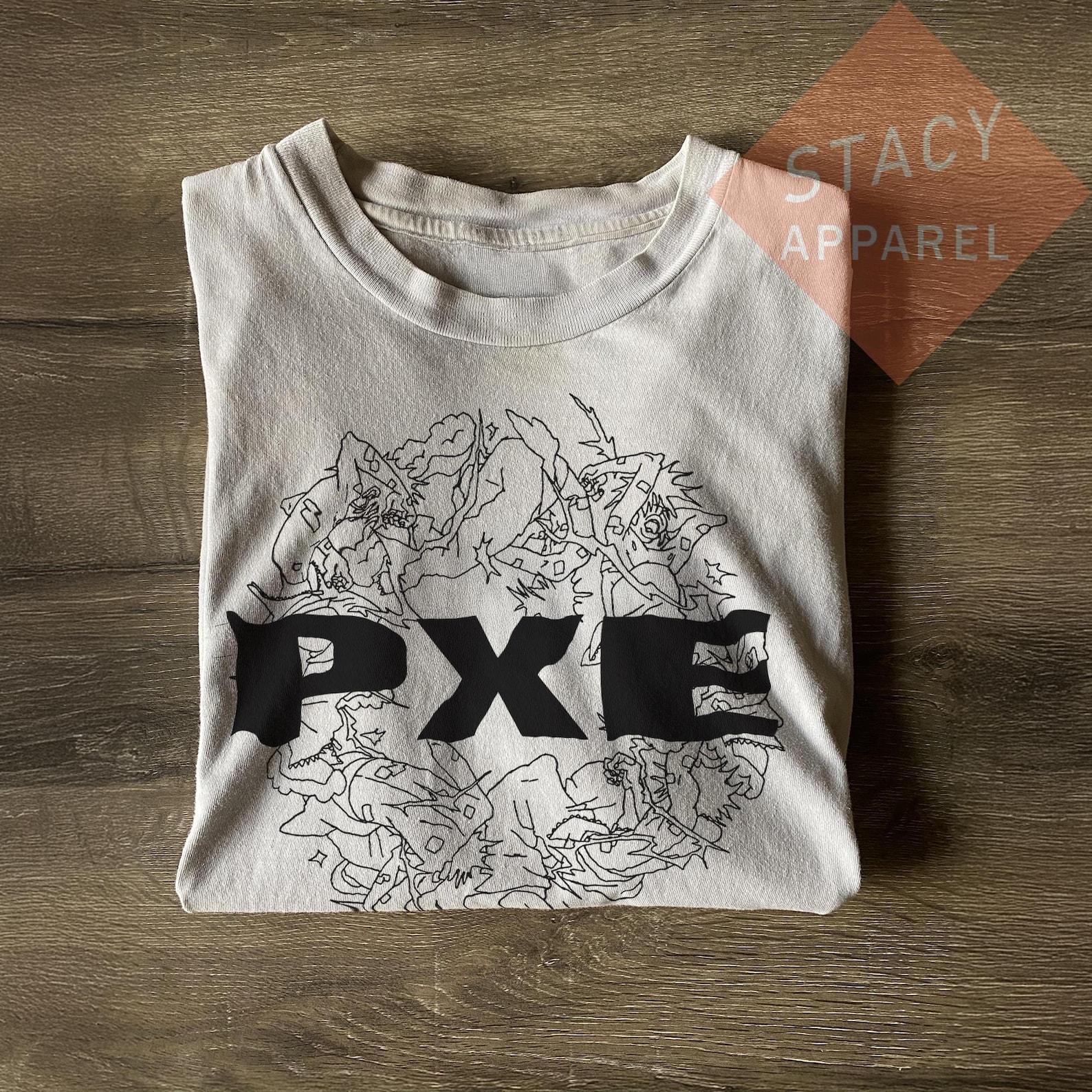 Limited Ecco2k Unisex T-Shirt - PXE Inspired Heavy Cotton Tee XL