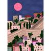 Abstract World City Travel Santorini San Francisco Tokyo Landscape Poster Canvas Painting Wall Pictures Home Interior Decor Gift
