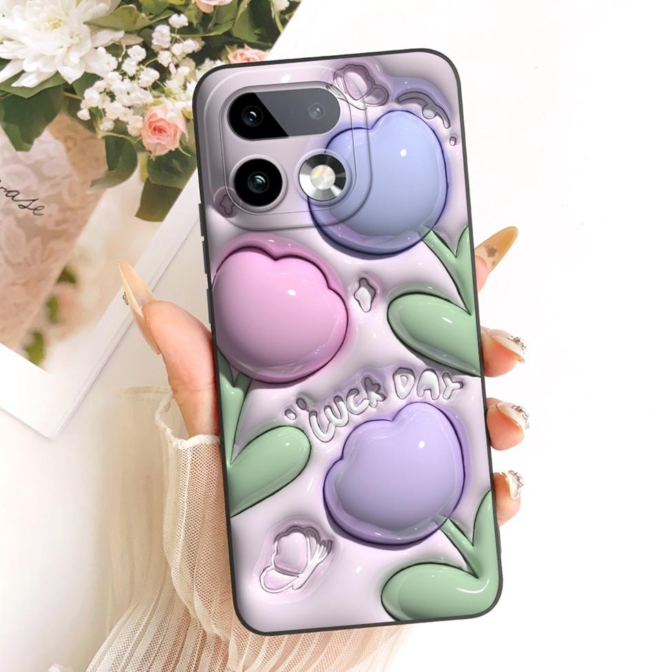 For Realme 16 Pro Plus RMX5131 Phone Case For Realme 16 Pro+ Cover Silicone Luxury Fashion Cute Cartoon Funny Painted Casing
